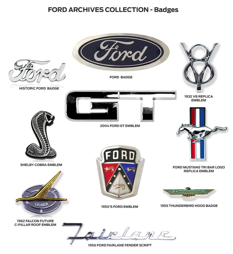 Badges - Ford The Collectors Edition